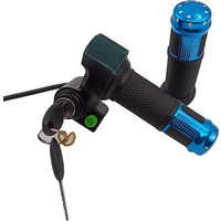 AliExpress LED Voltage Display Ebike Accelerator Throttle Handle Hall Turner 5V to 99V Full Battery Compatible for Electric Scooter Bicycle