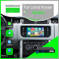 BONROAD Wireless CarPlay Android Auto For Land Rover Jaguar Discovery4 Evoque Freelander2 XJL XE XF Bosch system With Mirrorlink