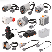 MOC High-Tech Power Function Parts M L XL Motor Battery Box Receiver Control Set Building Blocks 8883 88003 8882 88004 Gift