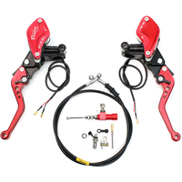 AliExpress Fireyouracing Motorcycle Hydraulic Clutch Kit Brake Master Cylinder Oil Hose Brake Levers Kit For Honda Yamaha Suzuki Kawasaki Dirt Bike