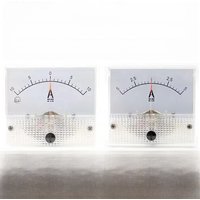 85C1-A DC/75mv Amperemeter Gauge Analog Panel AMP Current Meter 10A -0-10A Ammeter 1A 10A 20A 30A 50A 100A 200A Charging Battery