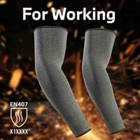 1 Pair Kevlar Heat-resistant Arm sleeves Arm Protection for Industrial Gardening Activities