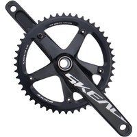 AliExpress NONE SKEACE Alumnium Alloy Crankset Fixed Gear Bicycle Crank 165mm 144BCD 49T Hollowtech Single Speed Parts Bike Chainwheel With BB