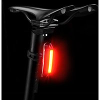 AliExpress ROCKBROS Bicycle Light Waterproof Bike Taillight LED USB Rechargable Safety Back Light Riding Warning Saddle Bike Rear Light
