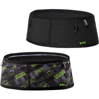 AliExpress TOPITEM Newest W1001 Newest Woven Elastic Sports Waist Pack Running Race Number Belt For Triathlon Marathon Cycling Mountaineering
