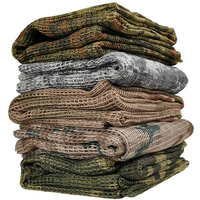 AliExpress CLUSGO Camouflage Outdoor Scarf Tactical Mesh Breathbale Scarf Sniper Face Veil Camo Hunting Cycling Hiking Neckerchief Mask
