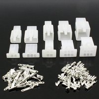 AliExpress ELECAPITAL 10set/lot 2.8mm 1/2/3/4/6/9 pin Automotive Electrical wire Connector Male Female cable terminal plug Kits Motorcycle ebike car