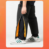 AliExpress NONE Winter Motorcycle Warm Knee Pads Velvet Knee Warmers with Reflective Zipper Thermal Knee Support for Mountain Bike Knee Pads