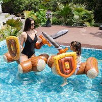 1PC Inflatable Water Battle Set with Shield and Sword, Pool Float Game for Adults, Summer Swimming Party Duel Combat Toy