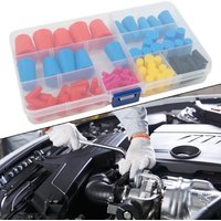 105Pcs High Temp Masking Plugs Powder Coating Silicone Cone Plugs Assortment Automotive Tools Kit Specialty Paint Coatings