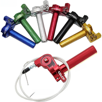 AliExpress ZSDTRP 7/8'' CNC Aluminum Twist Throttle Handle Grip + Cable Replacement For Dirt Bike Quad ATV Pit 50cc 125cc 150cc 250cc