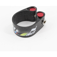 AliExpress Brand New Road Bike 3k Full Carbon Fibre Bicycle Seatpost Clamp MTB Mountain Bike Carbon Seatposts Clamps carbon Lightest Parts