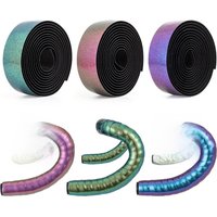 AliExpress NONE Road Bike Chameleon Color Bar Tape EVA/PU Bicycle Handlebar Tape Breathable Sweat Anti-Skid Shock Absorber Wrap Tape 2150mm