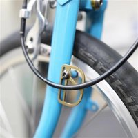 AliExpress NONE Full titanium cable fender for brompton with titanium screw brake line protect