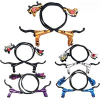 AliExpress ZOOM HB875 Mountain bike Hydraulic Disc Brake Set Front Right 800mm Left Rear 1400mm MTB Bicycle Integrated cylinder oil pipe