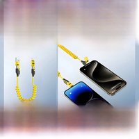 4 in 1 Type-c/USB To iOS /Type-c 65W Fast charging data cable For iPhone Huawei Samsung Retractable charging cable