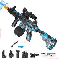 M416 electric burst water bomb toy gun for boys and girls outdoor crystal bomb toy gun children's toy gift