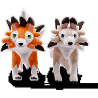 Lycanroc Peluche Pokemon Plush Toys Kawaii Stuffed Dolls Cartoon Cute Dolls Birthday Christmas Gift For Kids Collection