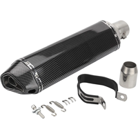 AliExpress 470mm exhaust motorcycl Muffler Escape Moto TubFor kawasaki NINIA 650 tmax 500 tmax 530 SUZUKI gw250 ATV Dirt Pit Bike
