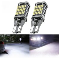 2X brake tail fog Light Bulb 45 SMD LED W16W T15 955 921 Canbus Error Free