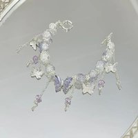 Bracelet Crystal Bracelet Fringe Beaded Bracelet Niche Design Personality Matching High Appearance Level Women'S Bracelet Gift