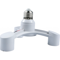 E27 LED Bulb Lamp Holder 3 in 1/4 in 1/5 in 1/ 6 in 1 85-265v E27 Base Socket Splitter LED Lamp Socket Light Bulb Adapter Holder