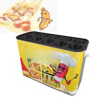 Electric Egg Sausage Machine Gas Sausage Machine Commercial Egg Sausage Machine Automatic Breakfast Equipment Ham Egg Roll Mach