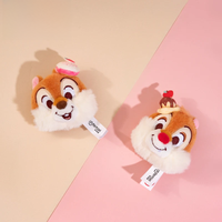 Disney Lotso Donald Duck Chip 'n' Dale Plush Toy Doll keyring Backpack Pendant Refrigerator sticker Children's Toy