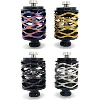 AliExpress For Brompton Folding Bike Suspension Block Rear Shocks Aluminum Alloy 3 Layer Spring Titanium Alloy Bolt Steel Bolt