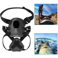 Dog Harness Gopro, Soft and Adjustable Gopro Dog Harness Mount for Large, Medium and Small Dogs Can Be Used for Chest and Back