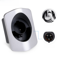IPENGEN EV Charger Holder For Type1 SAE J1772 Connector Socket Plug Extra Protection Wallbox Electric Car Charging Cable Bracket