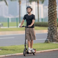 INVANTI Lightweight Folding Electric Scooter for Adults & Teens, 350W 36V 7.5Ah, Long Range Commuter E-Scooter with 8.5'' Wheels, Smart App Control image 3