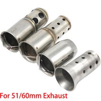 50.8mm 60mm Motorbike Universal Front DB Killer Removable for Motorcycle Exhaust Muffler