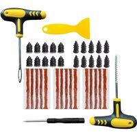 AliExpress NONE New Car Tire Repair Tool Kit Rubber Tubeless Tyre Puncture Repair Kit Studding Tool for Bike Motorcycle Tires Repair Set