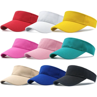 AliExpress Summer Outdoor Running Cap Braethable Topless Hats Soild Color Sports Hat Adjustable Baseball Cap Tennis Cycling Travel Sunhat