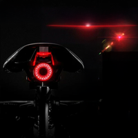 AliExpress ROCKBROS Bicycle Smart Auto Brake Sensing Light IPx6 Waterproof LED Charging Cycling Taillight Bike Rear Light Accessories Q5