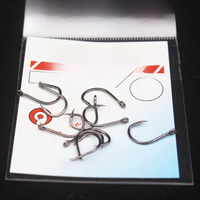 gamakatsu Fishing Hook 10pcs/lot Iseama Circle Carp Eyed Fishing Hook Size 1/0-14# Ring eye Japan Fishhooks Single Jig Hook