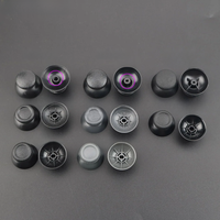 2PCS Replacement Controller Analog Thumbstick Thumb Stick Mushroom Grip Cap Cover for PS2 PS3 PS4 Pro Slim PS5 Repair part Gray