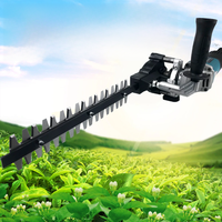 Angle Grinder Refit Garden Pruning Machine Tool Hedge Trimmer Pruning Tools Garden Home Compatible with 110/115 Type Angle Grind