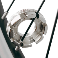 AliExpress Shunmaii Bikersay Bike Wheel Rim Wrench Mini Adjuster Spanner 8 Way Groove Bicycle Spoke Tension Wrench Bike Demolition Axis Repair Tools