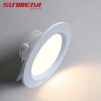 LED-Downlight, 5 W, runde Einbauleuchte, AC 220 V, Downlight, Heimdekoration, Schlafzimmer, Küche, Innenstrahler, Beleuchtung, Öffnung 65–75 mm