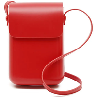 2024 Flap Crossbody Bags Women Mini PU Leather Shoulder Purses and Handbags for Girls Ladies Phone Simple Solid Designer Bag