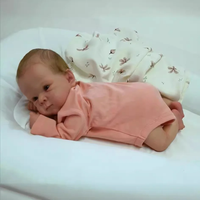 Hand Made Cute 3D-paint Skin Art Reborn Bebe With Vein Cloth Body Silicone Baby Doll Toy For Girl Princess Toddler Lifelike Gift