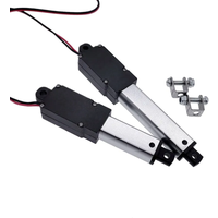 DC 12V Electric Linear Actuator 30mm 50mm Stroke Linear Actuator Motor 30N/60N/100N/150N Linear Motor Controller MINI