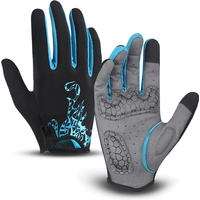 AliExpress NONE Outdoor Cycling Gloves Full Finger Shockproof Microfiber Wear Resistant Breathable Anti-sweat Touchscreen Motorbike Gloves Men