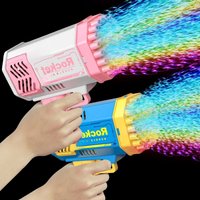 Children Bubble Gun Toy Astronaut With Bubble Liquid Fully Automatic Bubble Machine Outdoor Game Fantasy Toy for Boys Girls Gift