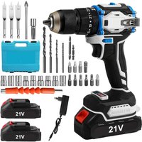 Bürstenloser Akku-Schlagbohrschrauber, Lithium-Ionen-Akku, Elektroschrauber, elektrische Bohrmaschine, Mini-Handbohrmaschine, Elektrowerkzeuge für Makita 18V Akku