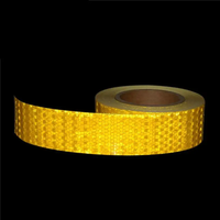 AliExpress Satop Cinta 5cm*25m Car Reflective Tapes Sticker Safety Mark Car Styling Self-Adhesive Warning Yellow Waterproof Film For Motorcycle Bicycle