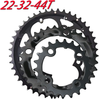AliExpress GANOPPER 64/104 BCD MTB Chainring 3*9S 9 speed 22T 32T 44T Bicycle Triple Chainring Durable Mountain Bike Chainwheel Bike Crankset Part