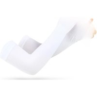 AliExpress HKXY GLOVES UV Solar Arm Sleeves Woman Men Cycling Fingerless Gloves Cool Muff Summer Ice Silk Elastic Arm Cover Driving Anti-Sunburn Sleeve